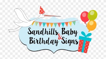 Sandhills Baby And Birthday Signs - Birthday Girl Transparent