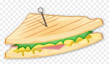 Sandwich Bread Cheese Food Ham Fast Food S - Ham And Cheese Sandwich Clipart