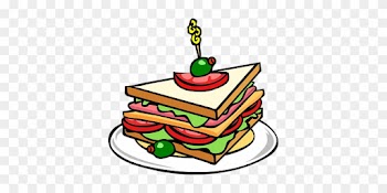 Sandwich Bread Food Tomato Fresh Nutrition - Food Clipart