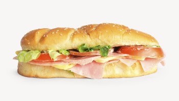 Sandwich collage element, fast food | Free PSD - rawpixel