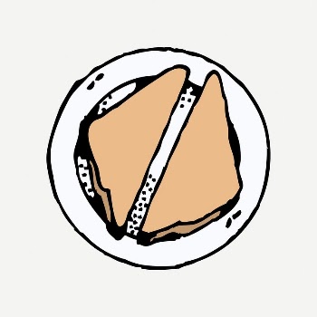Sandwich collage element, vintage illustration | Free PSD Illustration - rawpixel