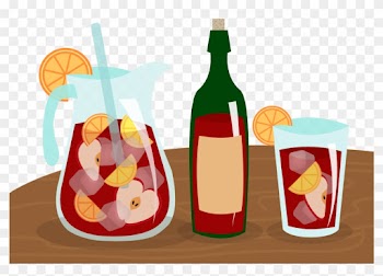 Sangria Wine Juice Cocktail Soft Drink - Fast Food