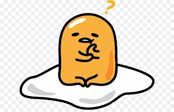 Sanrio Stickers Gudetama Character Image Cartoon - gudetama transparency and translucency 