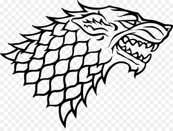 Sansa Stark House Stark Dire wolf Winter Is Coming Gray wolf - throne 