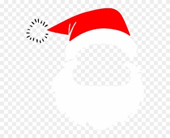 Santa Beard Clipart - Santa Claus Beard Clipart