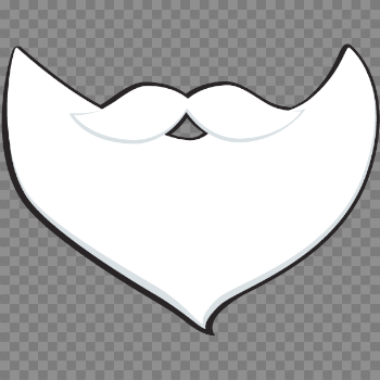 Santa Beard Png Santa; letter pdf · a4 pdf #882 - Free Icons and ...