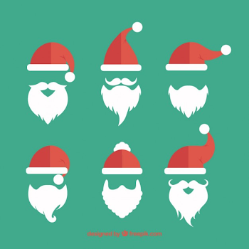 Santa Beard Vectors, Photos and PSD files | Free Download