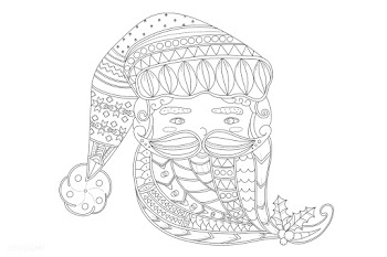 Santa Claus' face vector | Free stock vector - 291784