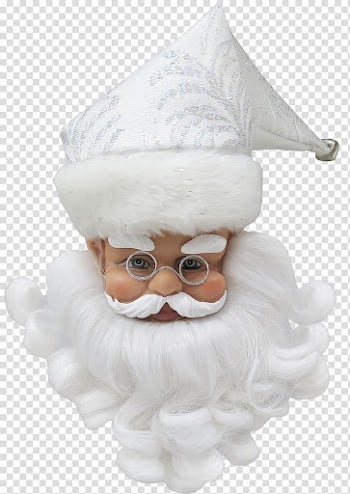 Santa Claus Beard Computer file, White-bearded Santa Claus transparent background PNG clipart