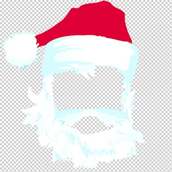 Santa Claus Beard Santa suit Clip art - beard and moustache 