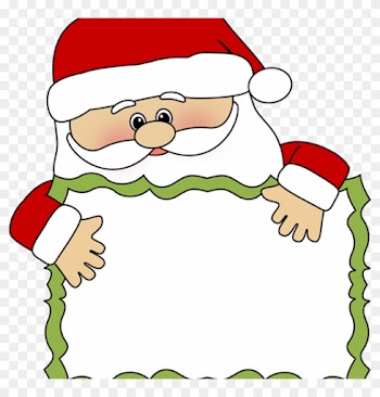 Santa Claus Border Clip Art Santa Clip Art Santa Sign - Clip Art Santa Claus Frame