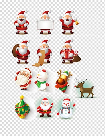 Santa Claus Cartoon Christmas, Santa Claus transparent background PNG clipart