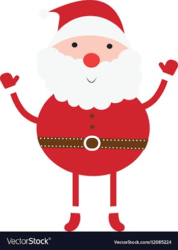 Santa claus cartoon icon image vector image