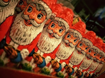 Santa Claus Chocolate Figurine