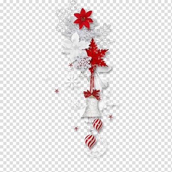 Santa Claus Christmas , Bell ornaments creative transparent background PNG clipart