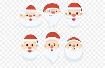 Santa Claus Christmas card Clip art - Santa Claus Avatar 