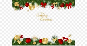 Santa Claus Christmas Clip art - Christmas Border 