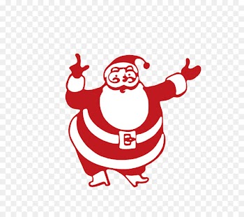Santa Claus Christmas Day Christmas card Rubber stamping Humour - santa belt 