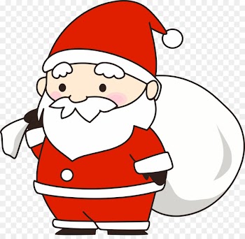 Santa Claus Christmas Day Illustration Rangifer tarandus Image - santa claus 