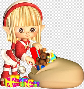 Santa Claus Christmas elf Christmas elf Christmas gift, Elf transparent background PNG clipart