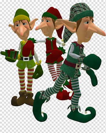 Santa Claus Christmas elf, Elf transparent background PNG clipart