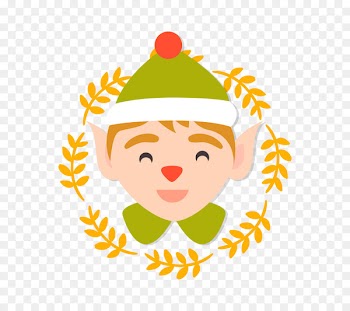 Santa Claus Christmas elf - Vector Christmas elf transparent background material 