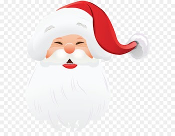 Santa Claus Christmas Face Clip art - Transparent Santa Claus Face Clipart 