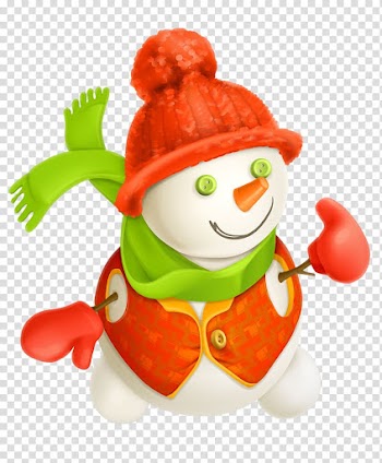 Santa Claus Christmas gift Christmas tree, snowman transparent background PNG clipart