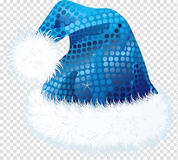Santa Claus Christmas Hat, Christmas hats transparent background PNG clipart