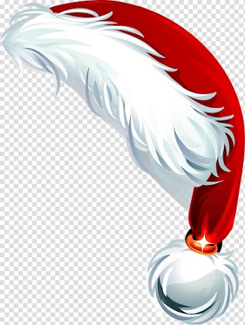 Santa Claus Christmas Hat Krampus Filhós, Christmas hat transparent background PNG clipart