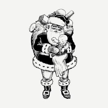 Santa Claus, Christmas illustration psd. | Free PSD Illustration - rawpixel