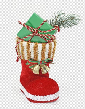 Santa Claus Christmas ing Gift , Equipped with gifts Christmas ings transparent background PNG clipart