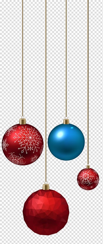 Santa Claus Christmas ornament , Christmas Balls transparent background PNG clipart
