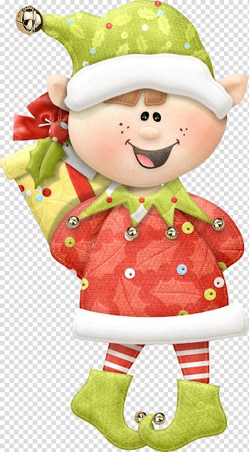 Santa Claus Christmas ornament Christmas elf, Elf transparent background PNG clipart