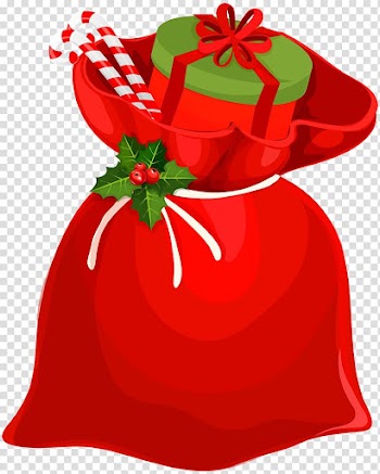 Santa Claus Christmas ornament Gift , Christmas Santa Bag transparent background PNG clipart