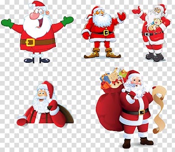 Santa Claus Christmas , Santa Claus transparent background PNG clipart