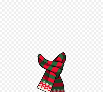 Santa Claus Christmas Scarf Clip art - scarf 
