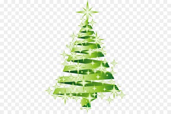 Santa Claus Christmas tree Angel - Hand-painted Christmas tree star pattern 