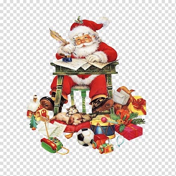 Santa Claus Christmas tree Animation, Santa Claus transparent background PNG clipart