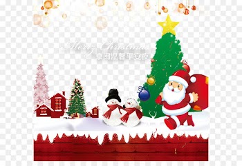 Santa Claus Christmas tree - Christmas 