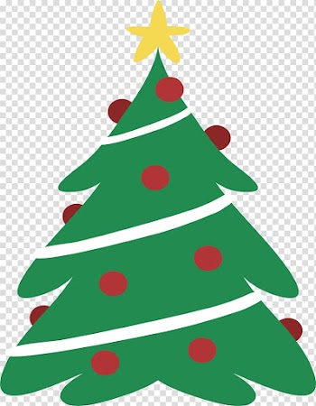 Santa Claus Christmas tree Christmas decoration, Green Christmas tree transparent background PNG clipart