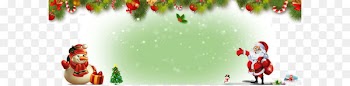 Santa Claus Christmas tree Christmas ornament Poster - Christmas banner 