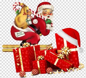 Santa Claus Christmas tree Gift Idea, Santa Claus transparent background PNG clipart