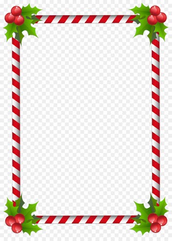 Santa Claus Christmas tree Picture Frames Clip art - page border 