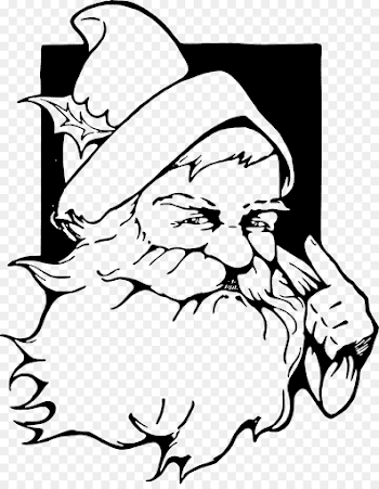 Santa Claus Christmas Vintage clothing Clip art - pages png ...