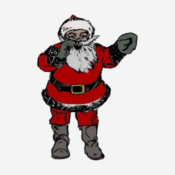 Santa Claus clipart, Christmas vintage | Free Photo - rawpixel