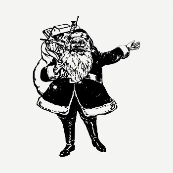 Santa Claus clipart illustration psd. | Free PSD - rawpixel