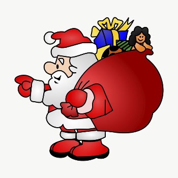 Santa Claus clipart, illustration vector. | Free Vector - rawpixel