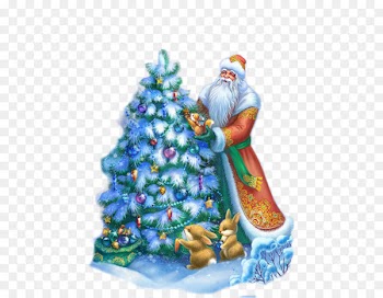 Santa Claus Ded Moroz Christmas tree Snegurochka - Ded Moroz 