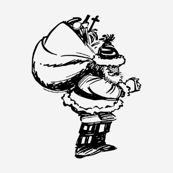 Santa Claus drawing, vintage Christmas | Free Photo - rawpixel
